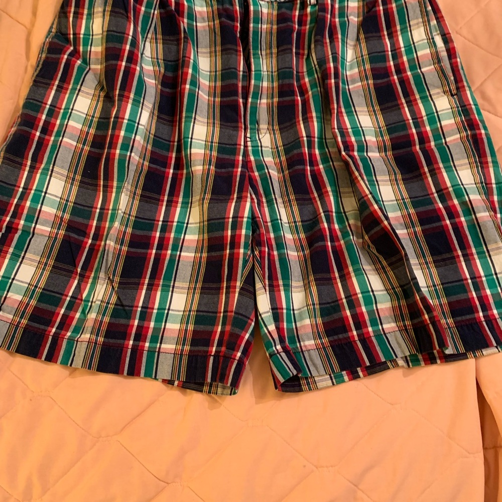 Men’s Polo plaid shorts size 34. Ready for summer!